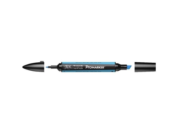 Winsor & Newton 0203621, Blå, Flerfarget, Sky Blue, Fin/medium, Meisel-/kulespiss, Rund