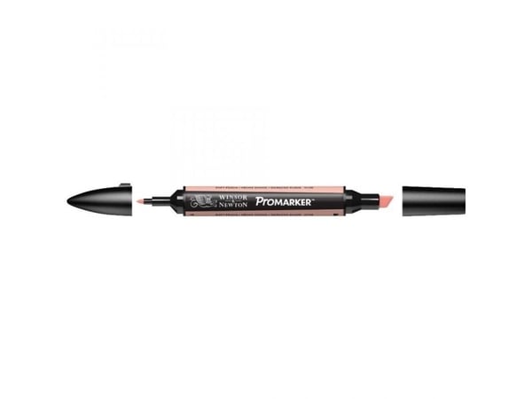 Winsor & Newton 0203370, Persika, Multifärg, Soft Peach, Tunn / Medium, Mejsel-/kulspets, Rund