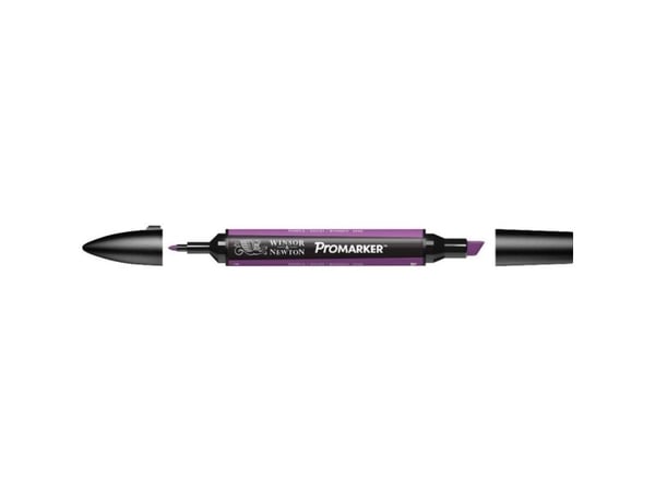 Winsor & Newton 0203542, Lilla, Flerfarget, Purple, Fin/medium, Meisel-/kulespiss, Rund