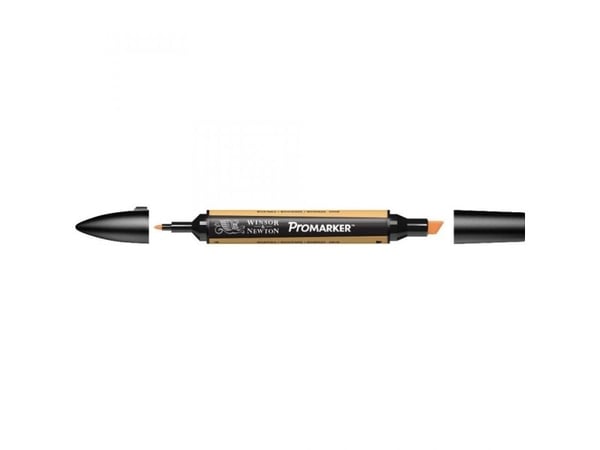 Winsor & Newton 0203301, Gult, Flerfarget, Mustard, Fin/medium, Meisel-/kulespiss, Rund