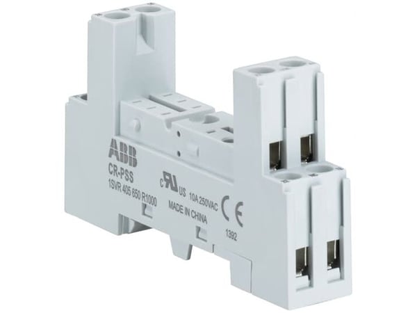 ABB Pistorasia minireleelle ilman LED-sovitinta CR-P-tyyppiselle releelle ABB Pistorasia minireleelle ilman LED-sovitinta CR-P-tyyppiselle releelle