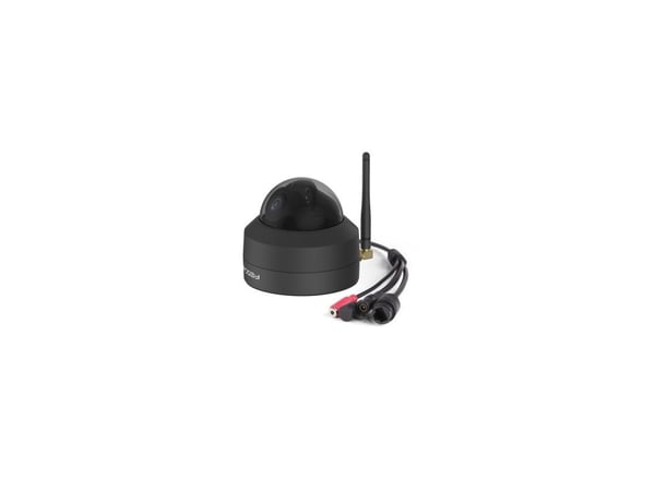Foscam D4Z, IP-sikkerhetskamera, Inne & Ute, Ledning & Trådløs, Tak, Sort, Lyspære