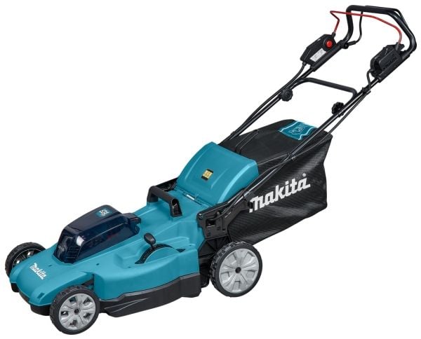 Makita DLM539PT2 - Gressklipper - trådløs - 18 V - 5 Ah - 2 batterier, inkludert lader - 3000 rpm - 53 cm - 30.5 kg
