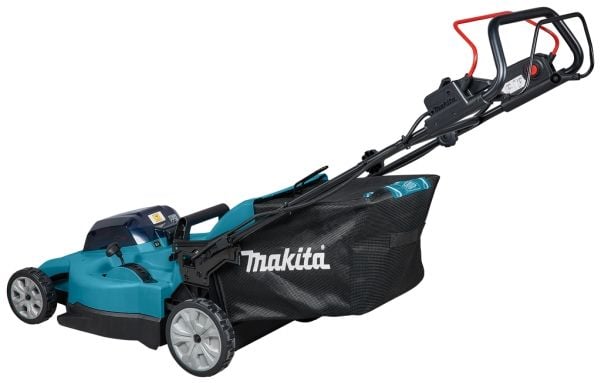 Makita DLM539PT2 - Gressklipper - trådløs - 18 V - 5 Ah - 2 batterier, inkludert lader - 3000 rpm - 53 cm - 30.5 kg