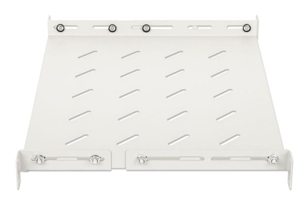 Intellinet 713726, Rackhylle, Stål, Hvit, 1,7 kg