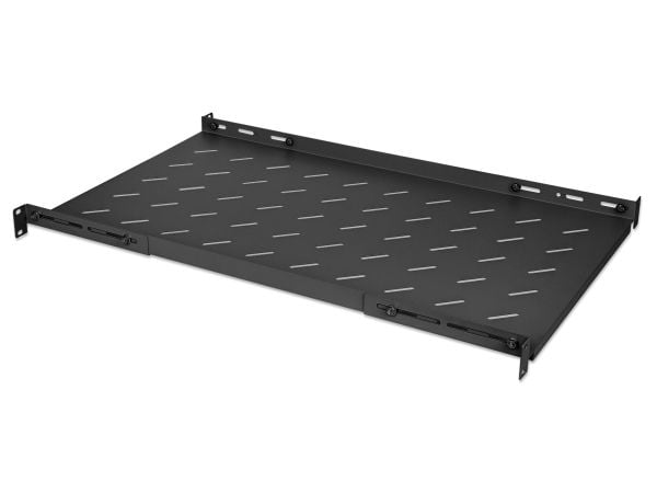 Intellinet 714716, Rackhylle, Stål, Svart, 3,2 kg