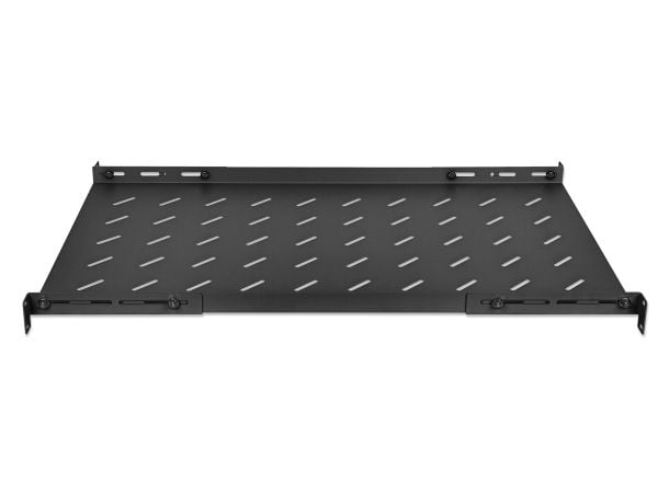 Intellinet 714716, Rackhylle, Stål, Svart, 3,2 kg