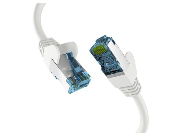 EFB-Elektronik RJ45 PATCH KAAPELI Cat.7 raakakaapelilla ROHKABEL WHITE 30m S/FTP PIMF verkkokaapeli LAN DSL Valmistaja: EFB Elektronik (EC020200145)