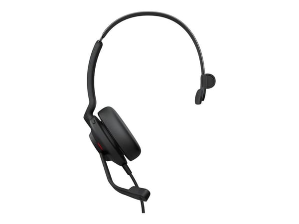 Jabra Evolve2 30 MS Mono - Hodesett - on-ear - kablet - USB - Certified for Microsoft Teams