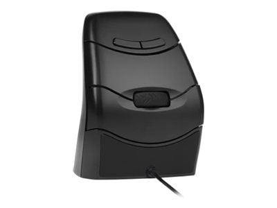 BakkerElkhuizen DXT 3 Precision - Vertikal mus - ergonomisk - höger- och vänsterhänta - optisk - 7 knappar - kabelansluten - USB-C - svart BakkerElkhuizen DXT 3 Precision - Vertikal mus - ergonomisk - höger- och vänsterhänta - optisk - 7 knappar - kabelansluten - USB-C - svart