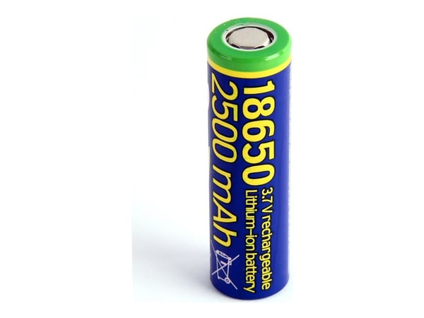 EnerGenie - Batteri 18650 - Li-Ion - 2500 mAh - 10C