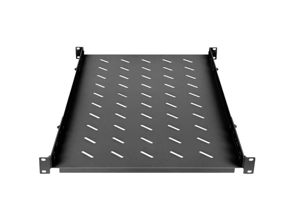 Intellinet 714716, Rackhylle, Stål, Svart, 3,2 kg