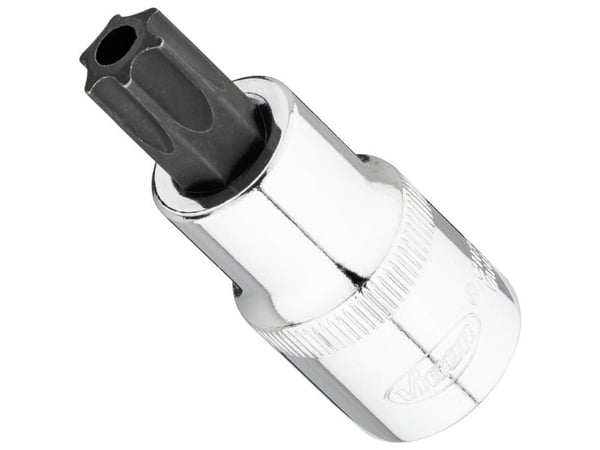 Vigor V7055-T55H, Stikkontakt, 1/4", Metrisk, 1 hoder, T55H
