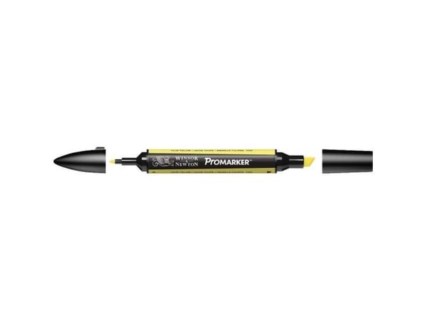 Winsor & Newton 0203254, Gult, Flerfarget, Tulip Yellow, Fin/medium, Meisel-/kulespiss, Rund