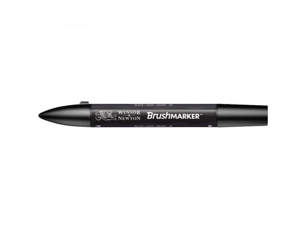Winsor & Newton 0204030, Sort, Flerfarget, Black, Multi, Meisel-/penselspiss, Rund