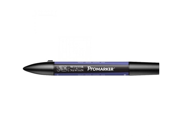 Winsor & Newton 0203688, Fiolett, Flerfarget, Violet, Fin/medium, Meisel-/kulespiss, Rund