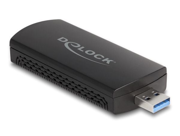 Delock - Nettverksadapter - USB-A - Wi-Fi 5, Wi-Fi 6, 2T2R - svart
