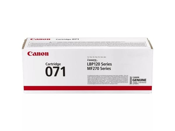 Canon 071 - Svart - original - tonerkassett - för i-SENSYS LBP122dw, MF272dw