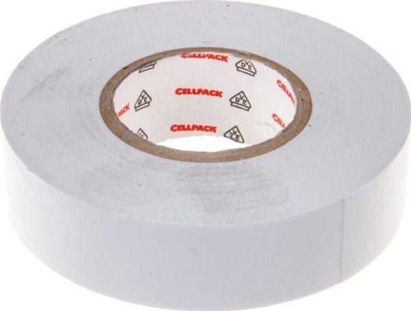 Cellpack isoleringstejp 128 0,15-15-10 PVC/vit (145828)