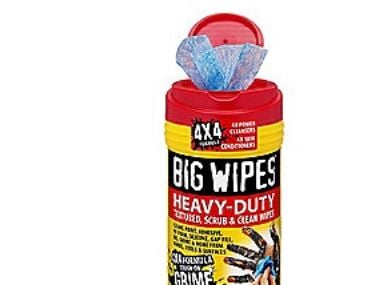 Big wipes heavy duty 80 - renseservietter antibakterielle dobbelt sidet