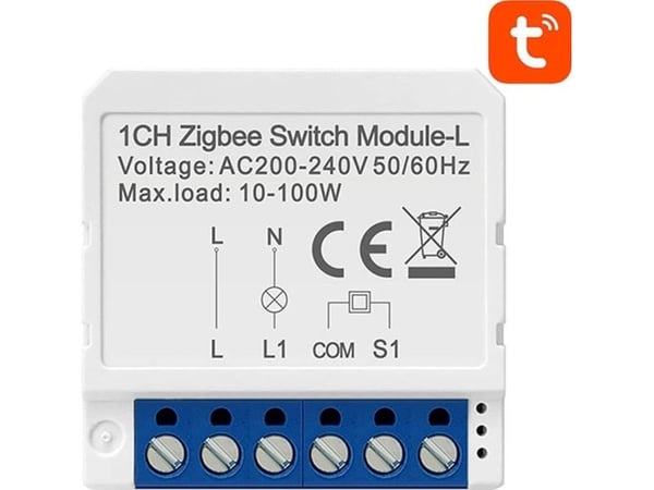 Avatto Älykäs ZigBee-induktiivinen kytkin LZWSM16-W1 ilman neutraalia TUYA