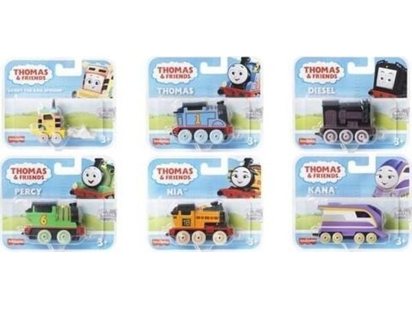 Mattel Fisher-Price Tom and Friends Pieni metallinen veturi mix HFX89 p6 MATTEL hinta per 1 kpl