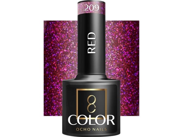 Activeshop OCHO NAILS hybridlack red 209, 5 g