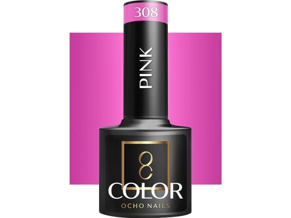 Activeshop OCHO NAILS hybrydlack rosa 308 - 5 g