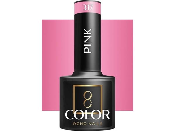 Activeshop OCHO NAILS Hybridlakk rosa 317 -5 g