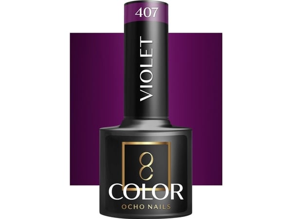 Activeshop OCHO Nails hybridlakk lilla 407 -5 g