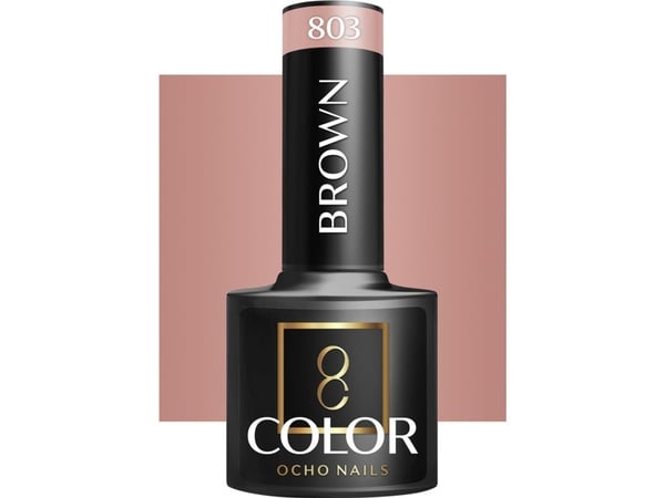 Activeshop OCHO NAILS hybridlakk brown 803 -5 g