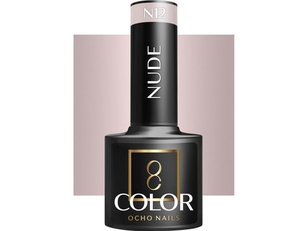 Activeshop OCHO NAILS Nude N12 hybrid nail polish -5 g