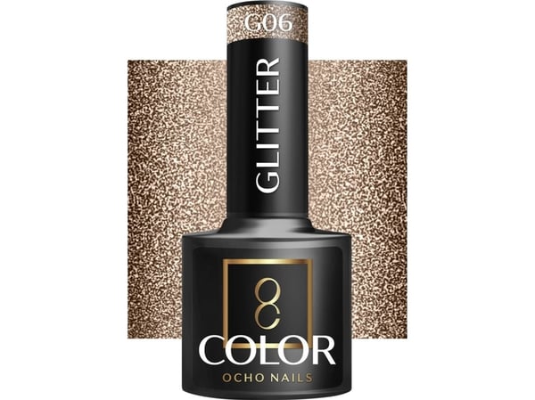 Activeshop OCHO NAILS hybridnagellack glitter G06 -5 g