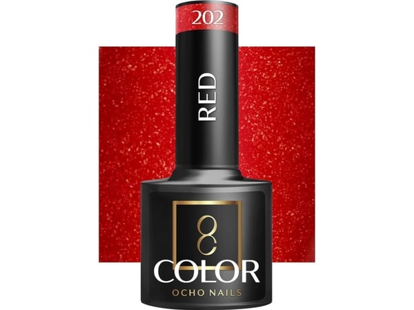 Activeshop OCHO NAILS hybridlakk rød 202 -5 g