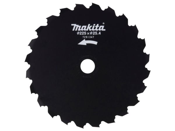 Makita 199872-9, Blad till röjsåg, Svart, UR012G, UR013G, 1 stk, 22,5 cm