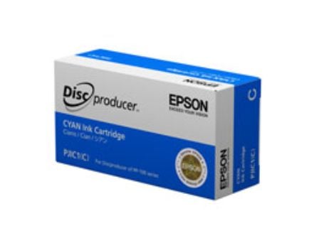 Epson Discproducer -mustepatruuna, syaani (MOQ=10), Syaani, 1 kpl