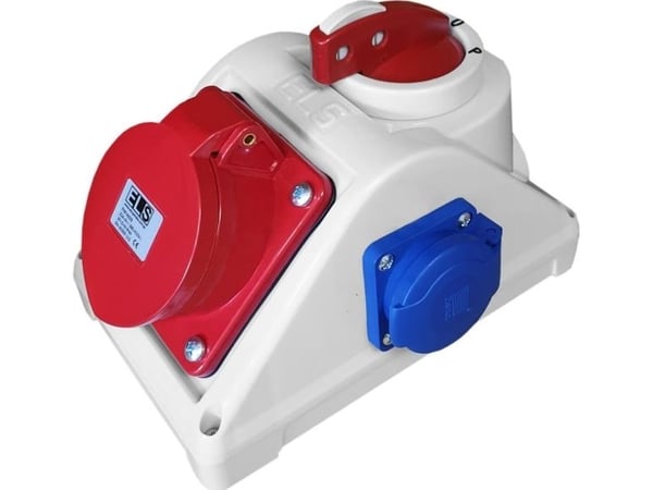 ELS Sähkötekniikka Kytkinlaitteet COMBO 16/5 L-0-P 1x230V IP44