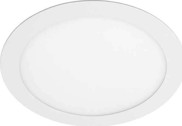 ORIS PLUS LED downlight, IP44, 13W, 1020lm, AC220-240V, 50/60Hz, 120, 4000K, innfelt, hvit. LD-ORW13W-NBP4