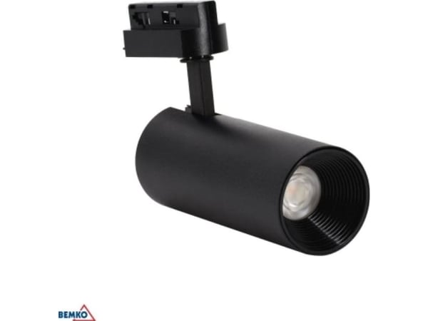 Bemko skinne-spot COB VERKO svart 1-fase 12W 4000K 960lm 24