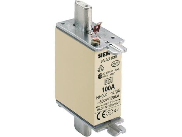 Siemens 3NA3830, 1 kpl, 65 mm, 62 mm, 84 mm, 130 g
