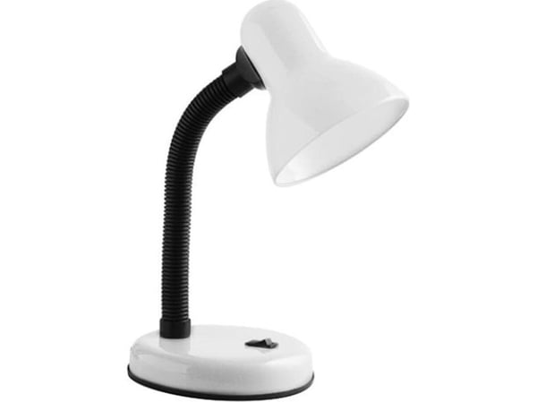 GTV bordlampe hvit (LB-RIOE27-10)