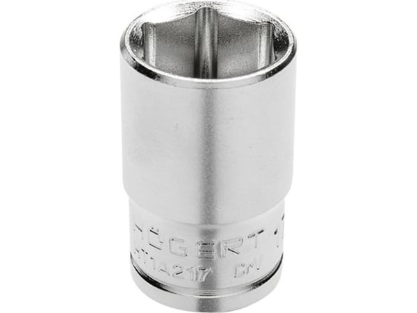 Kuusikulmainen hylsy 1/2, 17 mm, CrV
