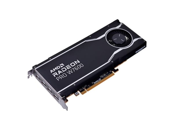 AMD Radeon Pro W7600, Radeon Pro W7600, 8 GB, GDDR6, 128 bittiä, 7680 x 4320 pikseliä, PCI Express x8 4.0