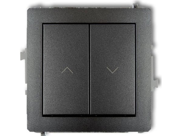 Karlik 11DWP-8, tasokytkin, grafiitti, IP20, 250 V, 10 A