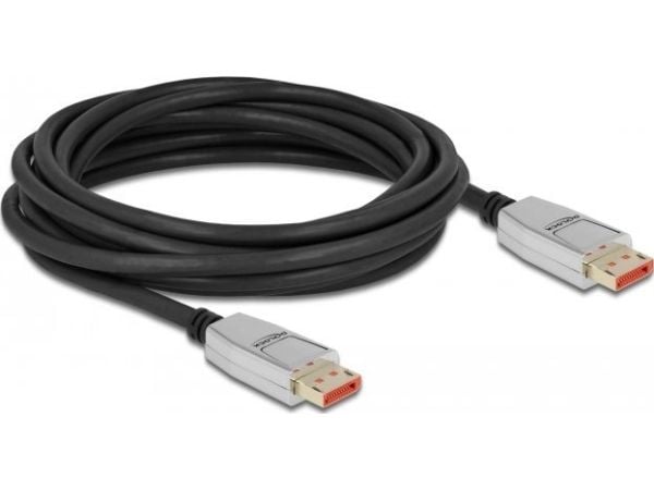 Delock - DisplayPort-kabel - DisplayPort (M) til DisplayPort (M) - DisplayPort 1.4 - 5.0m - støtter 8K UHD (7680 x 4320) - svart (87043)
