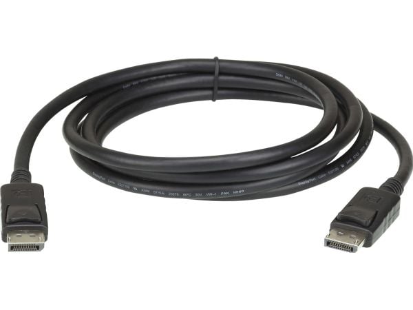 ATEN 2L-7D03DP, 3 m, DisplayPort, DisplayPort, Hankjønn, Hankjønn, 3840 x 2160 piksler