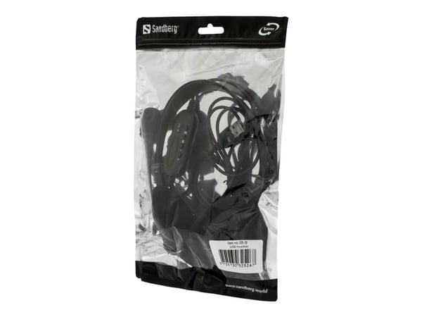 Sandberg Saver - Hodesett - on-ear - kablet - USB