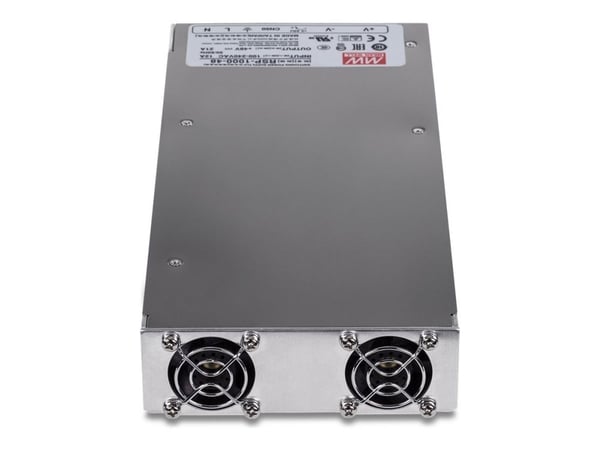 TRENDnet TI-RSP100048 - Nätaggregat (kan monteras i rack) - AC 100-240 V - 1000 Watt - aktive PFC - 4U - 19" - TAA-kompatibel