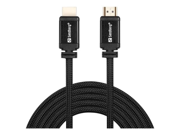 Sandberg - HDMI-kaapeli - HDMI-uros HDMI-uros - 5 m
