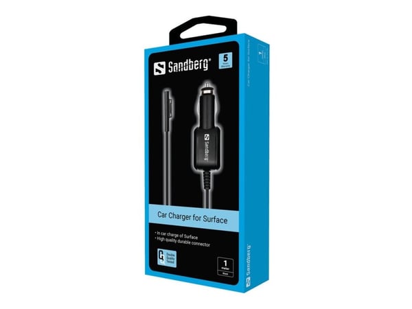 Sandberg - Strömadapter för bil - 2.58 A (Microsoft Surface Pro 3-kontakt) - för Microsoft Surface Pro 3, Pro 4
